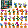 Calendario de Adviento 2026 Flores Navidad Cuenta regresiva Juegos de