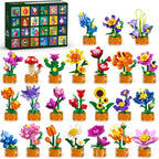 Calendario de Adviento 2026 Flores Navidad Cuenta regresiva Juegos de