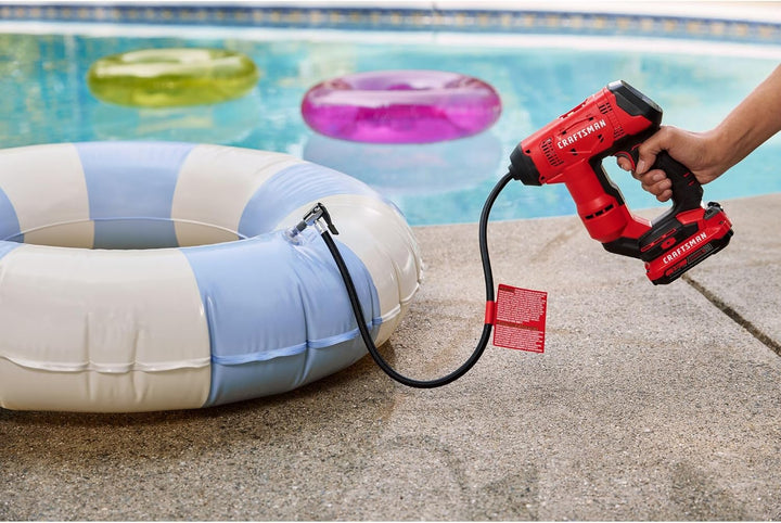 CRAFTSMAN V20 Compresor de Aire Portátil, Inflador de Neumáticos In...