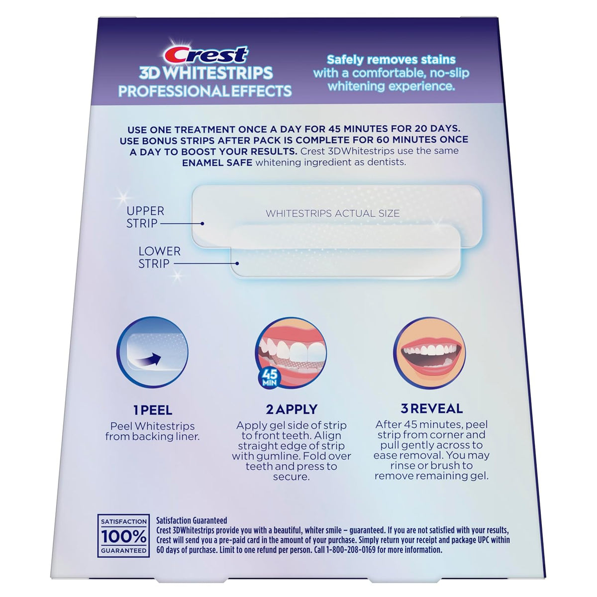 Crest 3D Whitestrips Efectos Profesionales \u2013 Kit de Blanqueami...