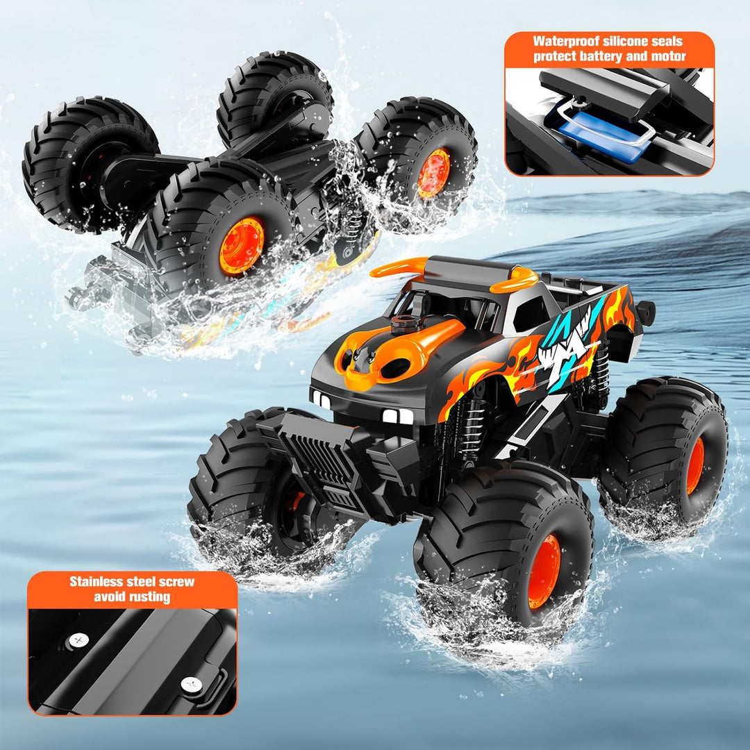Gampop Camión Monstruo de Control Remoto, Coches RC para Niños, 4WD...