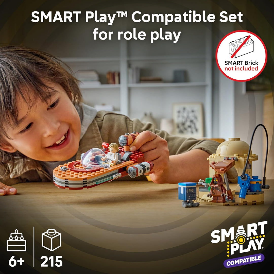 LEGO Star Wars SMART Play: Luke's Landspeeder - Juguete de cons...