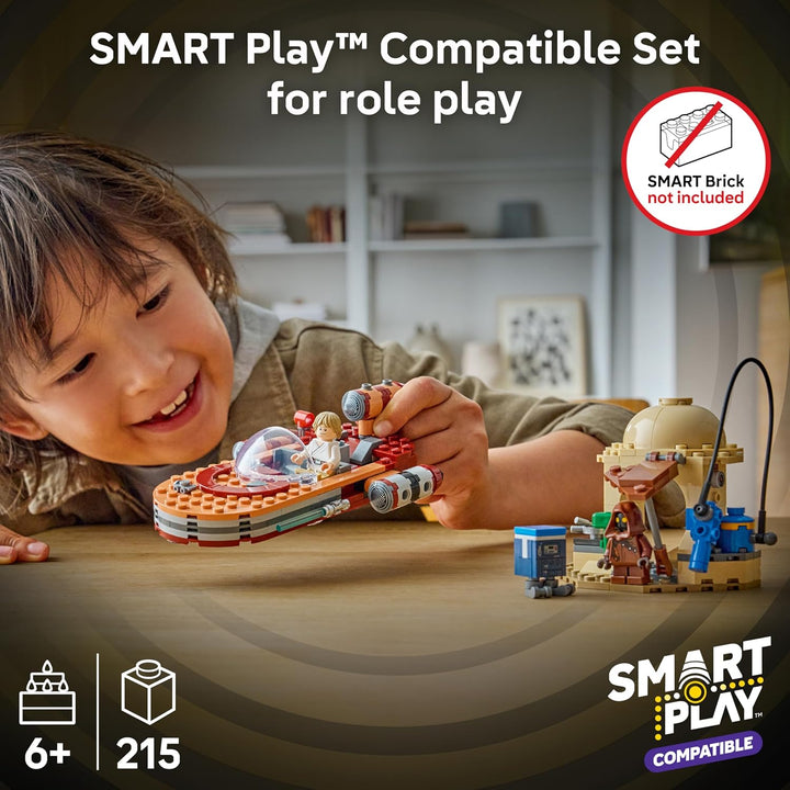 LEGO Star Wars SMART Play: Luke's Landspeeder - Juguete de cons...