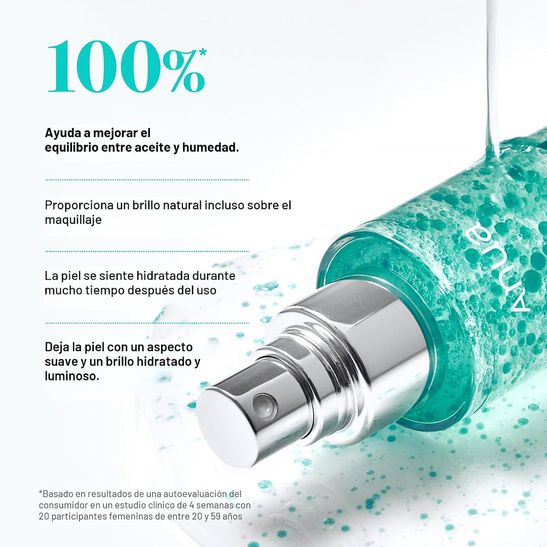 Anua PDRN - Suero facial en aerosol con brillo de colágeno, niebla...