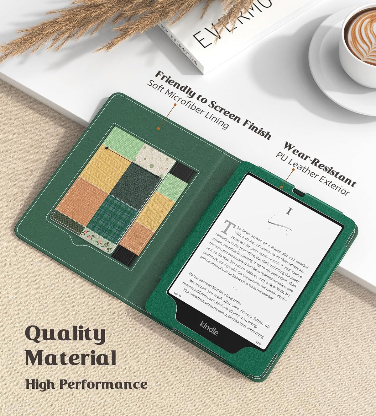 MoKo Funda para lector de libros electrónicos de 7"/6.8" (12ª/11ª