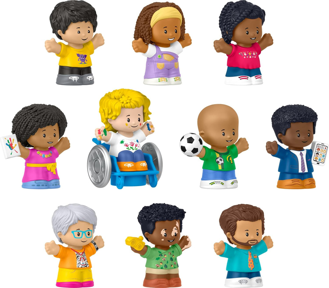Fisher-Price Little People juguetes para niños pequeños figuras de...