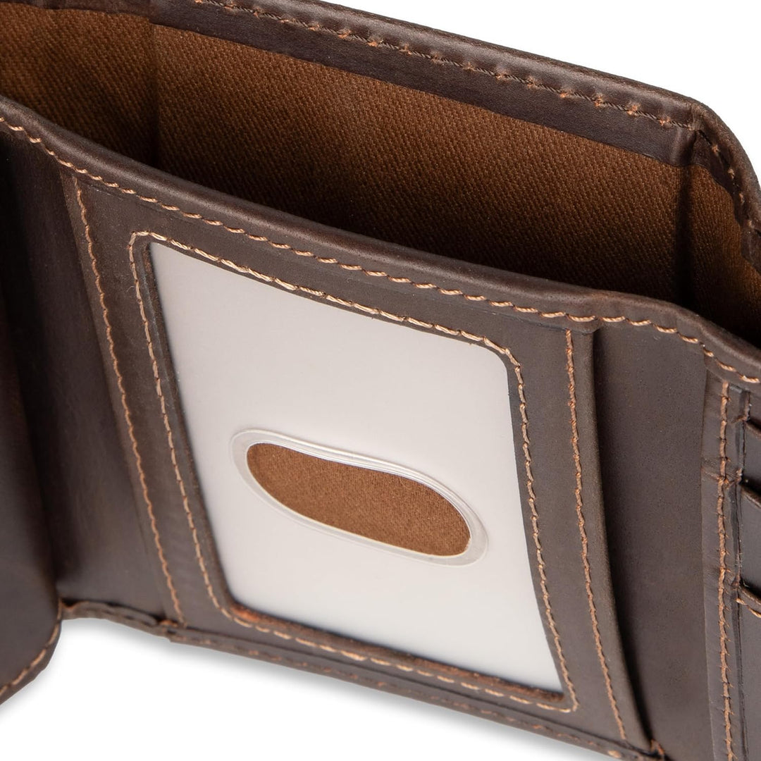 Dockers Billetera de perfil delgado con capacidad extra para hombre...