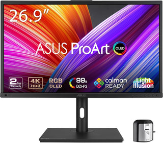 ASUS ProArt Display 27\u201D4K HDR RGB OLED Monitor Profesional (PA...