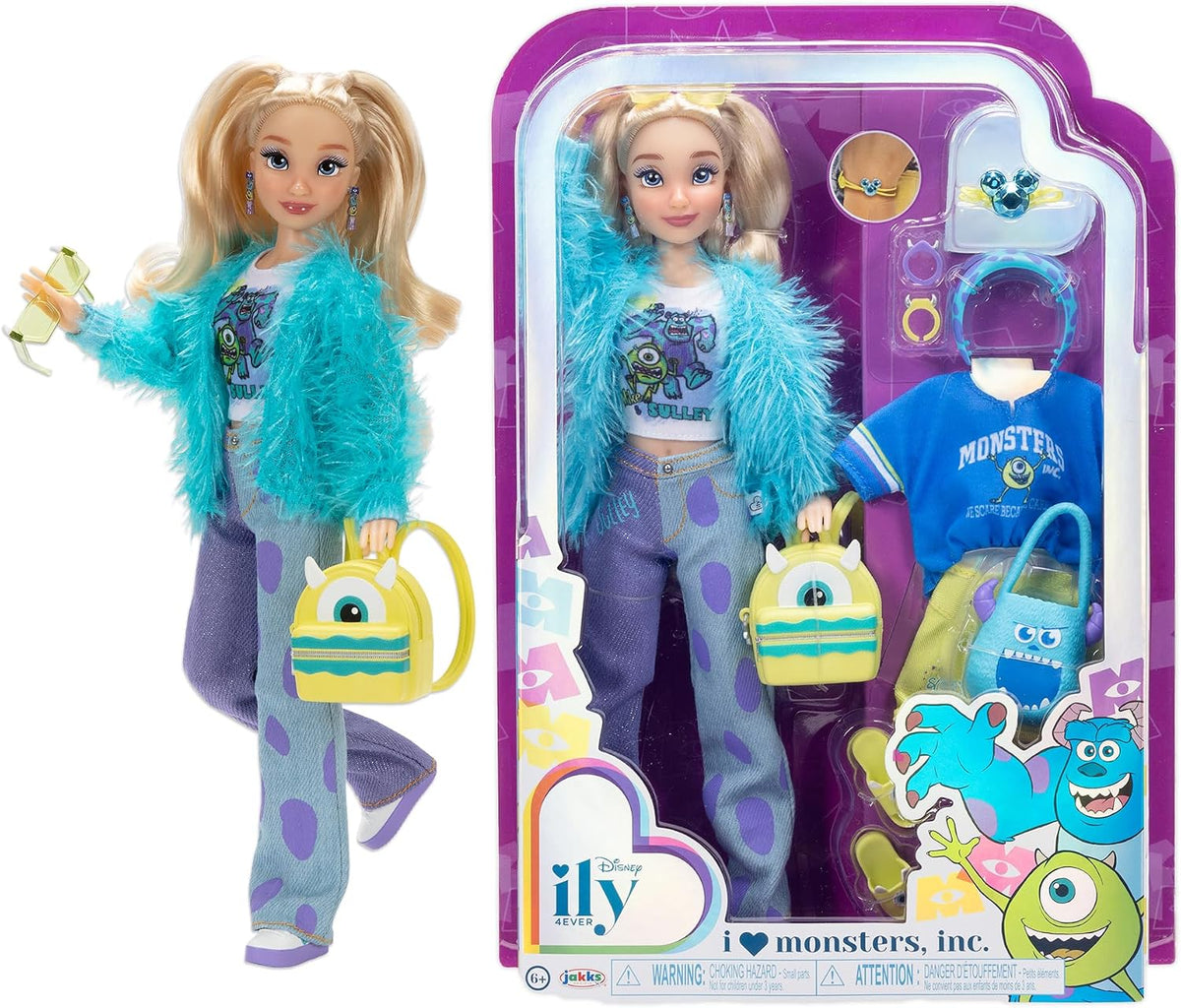 JAKKS Pacific Muñeca de moda de lujo inspirada en Monster's Inc