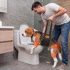 Arnés de elevación ajustable para perros, honda grande de la ayuda