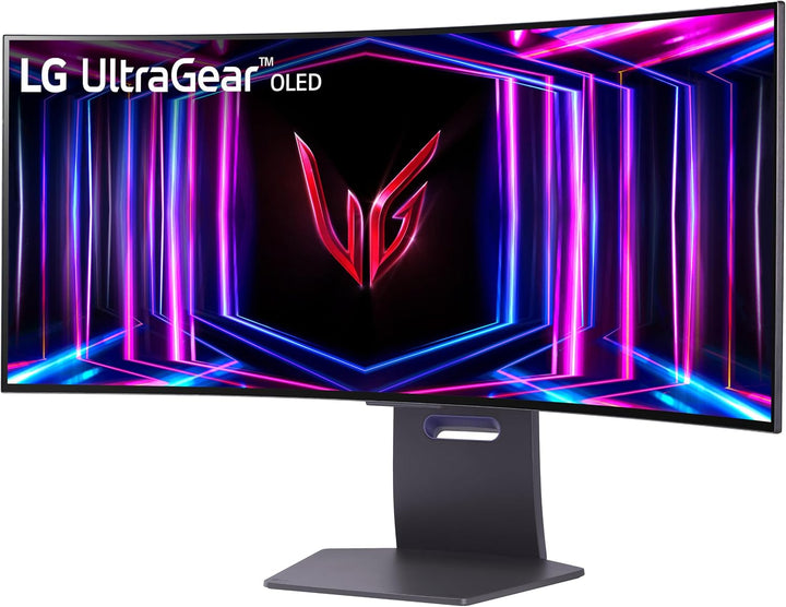 LG 34GS95QE Monitor de juegos Ultragear OLED curvo de 34 pulgadas W...