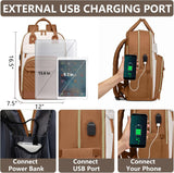 Mochila para laptop para mujer, mochila de trabajo: mochilas univer...