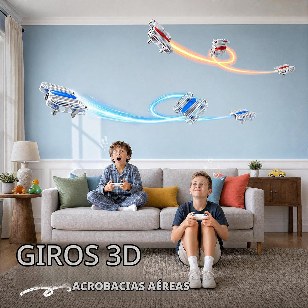 Veeniix Mini dron para 2 jugadores con modo batalla