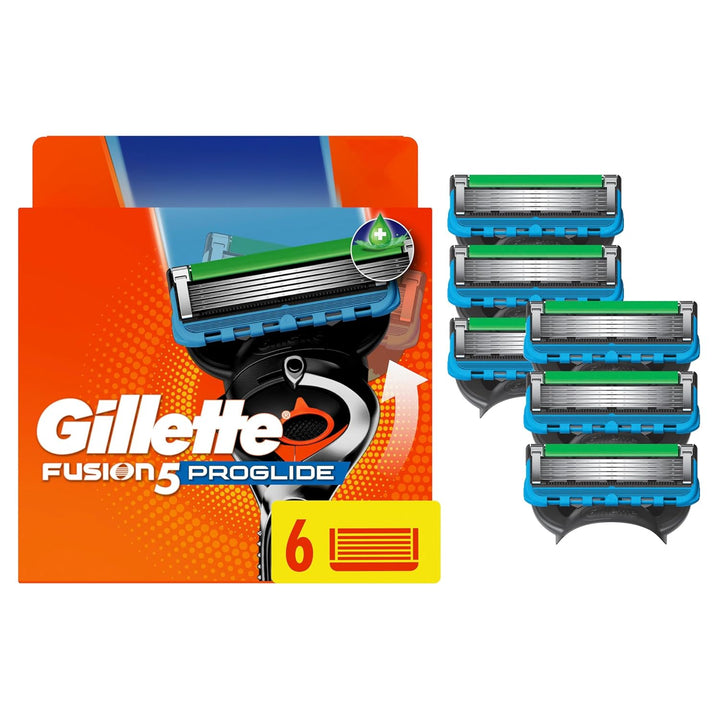 Gillette Fusion5 ProGlide - Cuchillas de afeitar para hombres, repu...