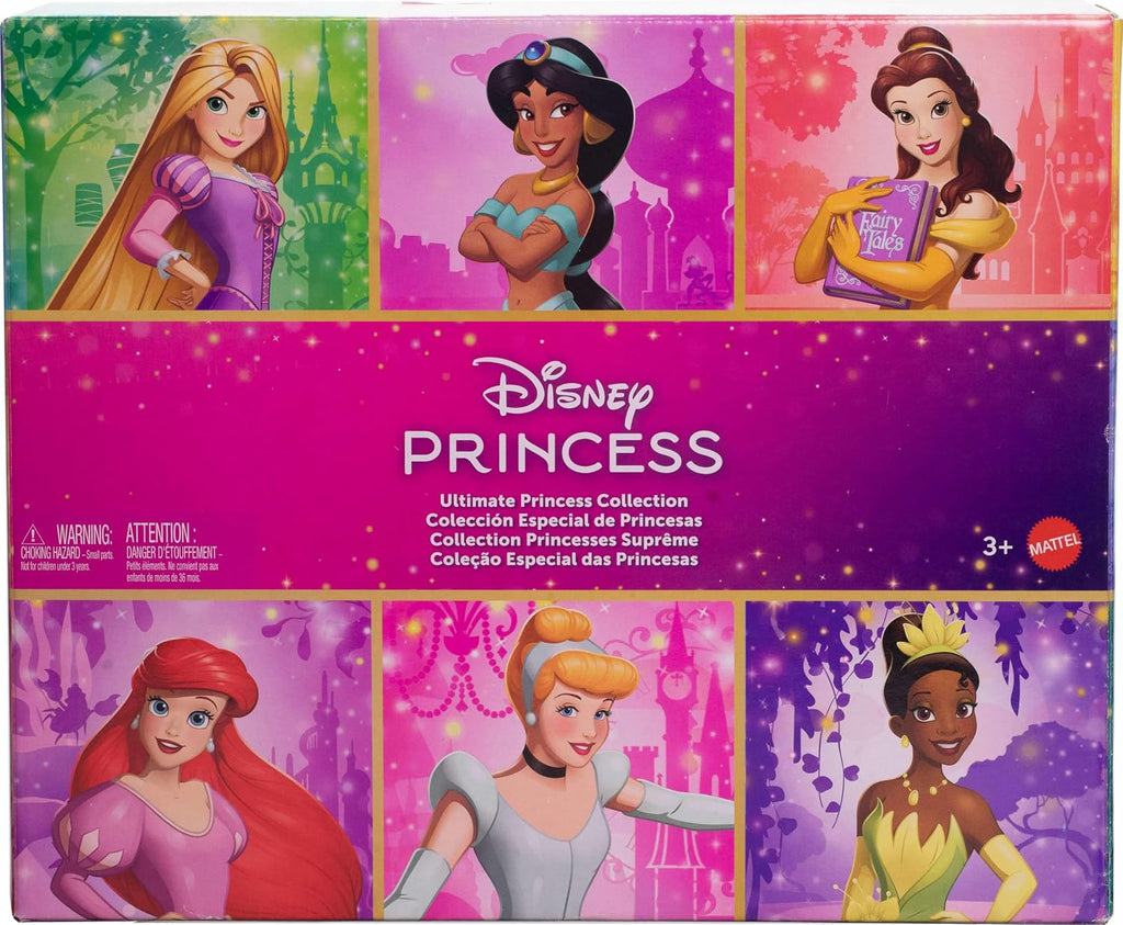Mattel Disney Princess Ultimate Princess - Paquete de 13 muñecas de moda