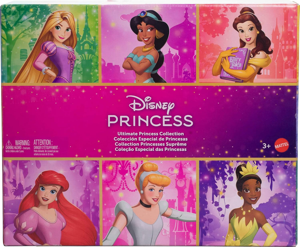 Mattel Disney Princess Ultimate Princess - Paquete de 13 muñecas de moda