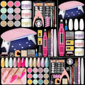 Kit de uñas acrílicas para principiantes con todo incluido, juego d...