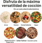 Hamilton Beach Arrocera digital programable y vaporizador de alimentos