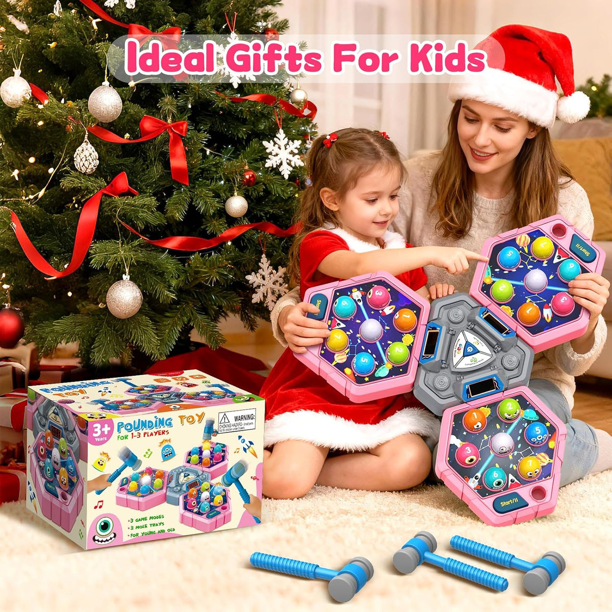 Whack Game Mole, juguetes para edades de 3 a 8 años, regalos para
