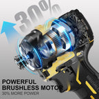 Destornillador de impacto hexagonal de 1/4 pulgadas compatible