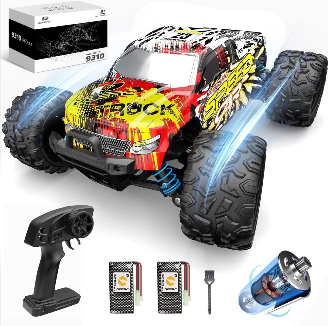DEERC Camiones de Control Remoto de Alta Velocidad para Adultos y N...