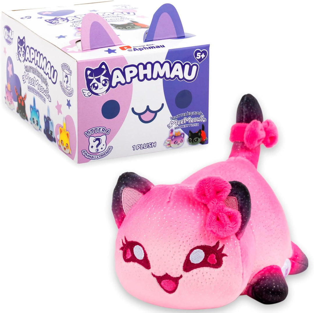 Aphmau Peluche misterioso MeeMeow de 6 pulgadas, serie 6; canal de...