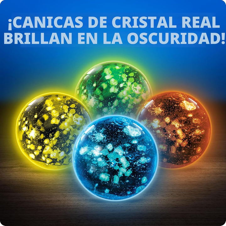 NATIONAL GEOGRAPHIC Glowing Marble Run - Juego de construcción con...
