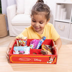 Melissa & Doug Disney Snacks & Popcorn - Juego de comida