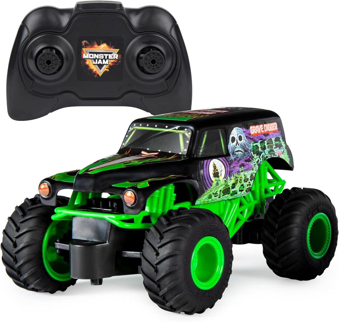 Monster Jam - Camión monstruo de control remoto oficial Grave Digge...