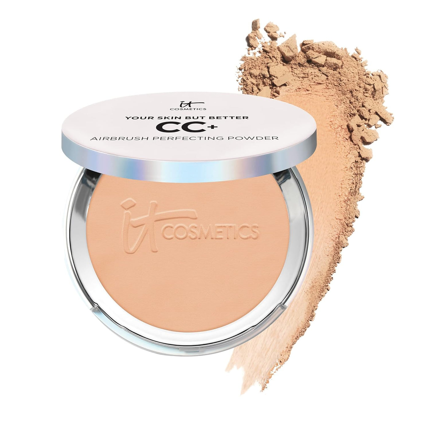 IT Cosmetics CC+ Airbrush Perfecting Powder Foundation - Base de ma...
