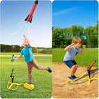 Lanzacohetes para niños - Juguetes al aire libre para niños de 4 a 8 años