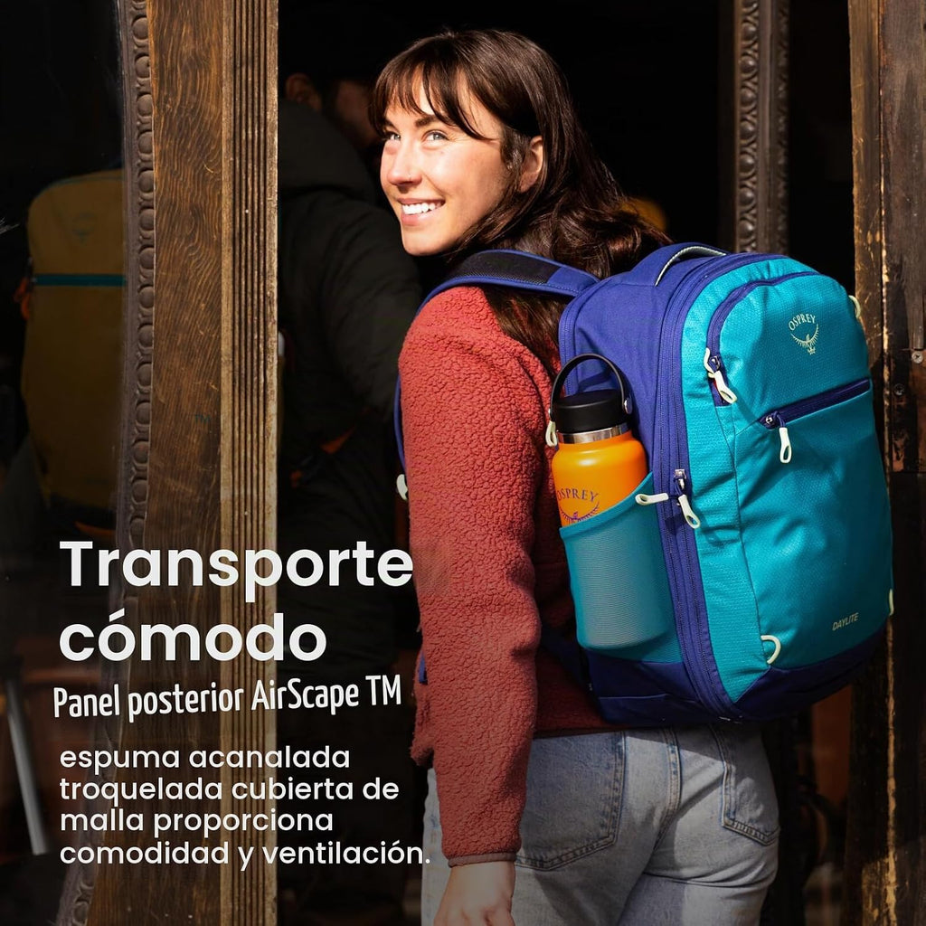 Osprey Daylite - Paquete de viaje expandible 26+6, color gris OS