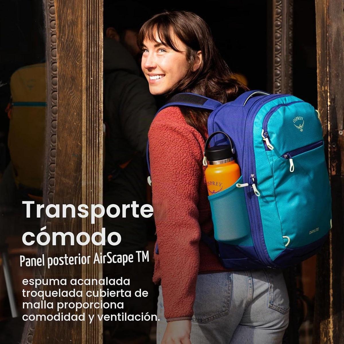 Osprey Daylite - Paquete de viaje expandible 26+6, color gris OS