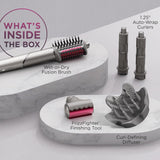 Secador de pelo Shark FlexFusion con cepillo de pelo Fusion, difuso...
