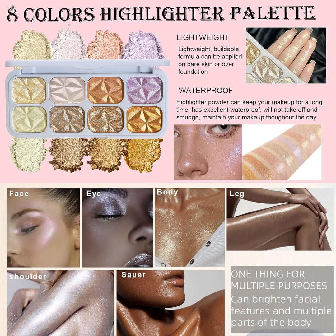 Kit completo de maquillaje para mujeres, kit de maquillaje para muj...