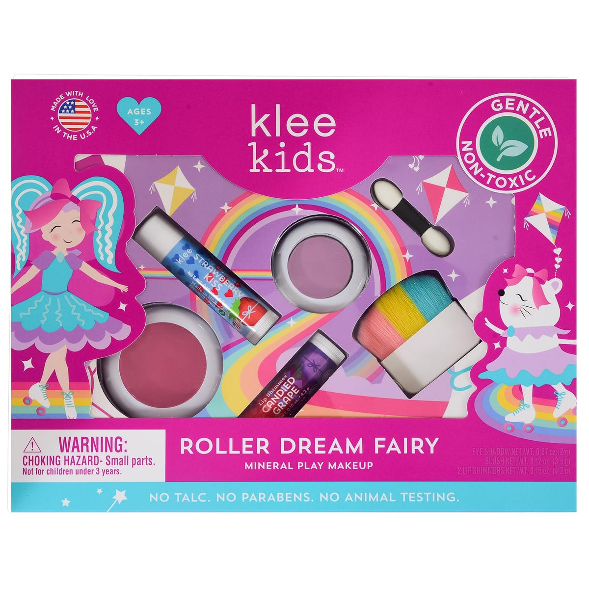 Luna Star Klee Kids - Juego de maquillaje mineral natural. Suave y...