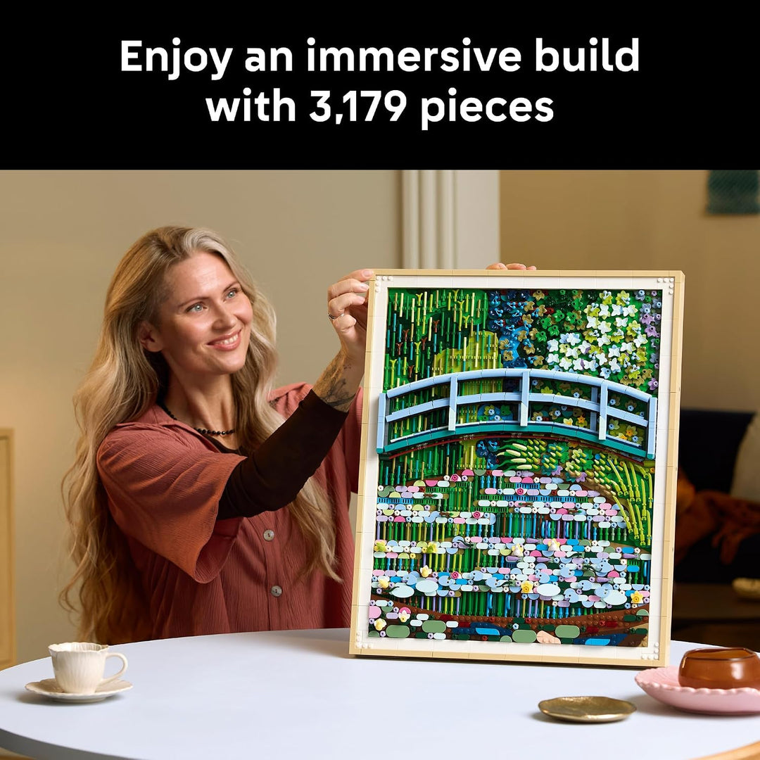 LEGO Art Claude Monet - Puente sobre un estanque de nenúfares - Jue...