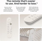 Google TV Streamer 4K - Entretenimiento de transmisión rápida en tu televisor con control remoto de búsqueda por voz - Mira películas, programas, TV en vivo y Netflix en 4K HDR, control inteligente
