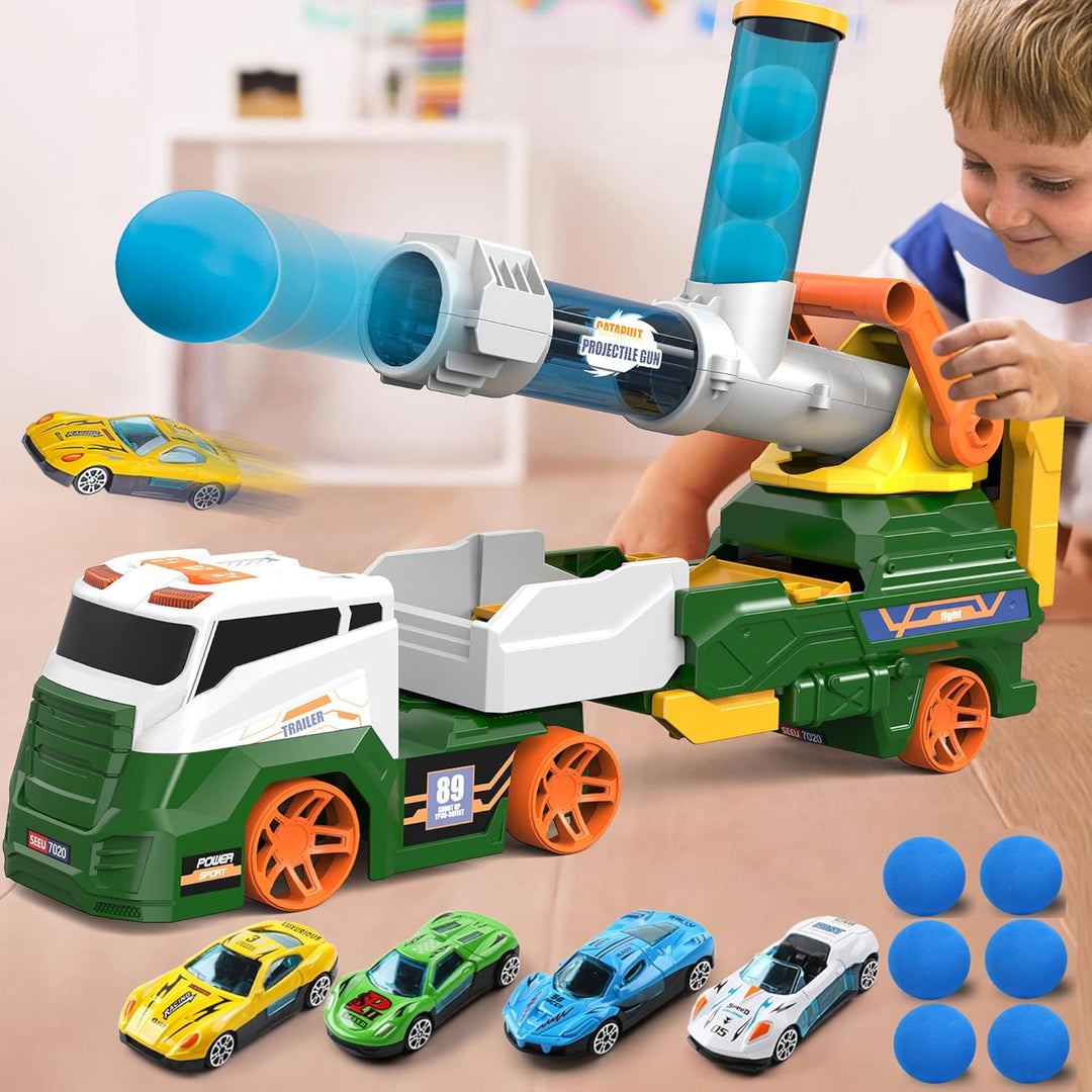Dwi Dowellin Juguetes de camión para niños, juguetes de coche grand...