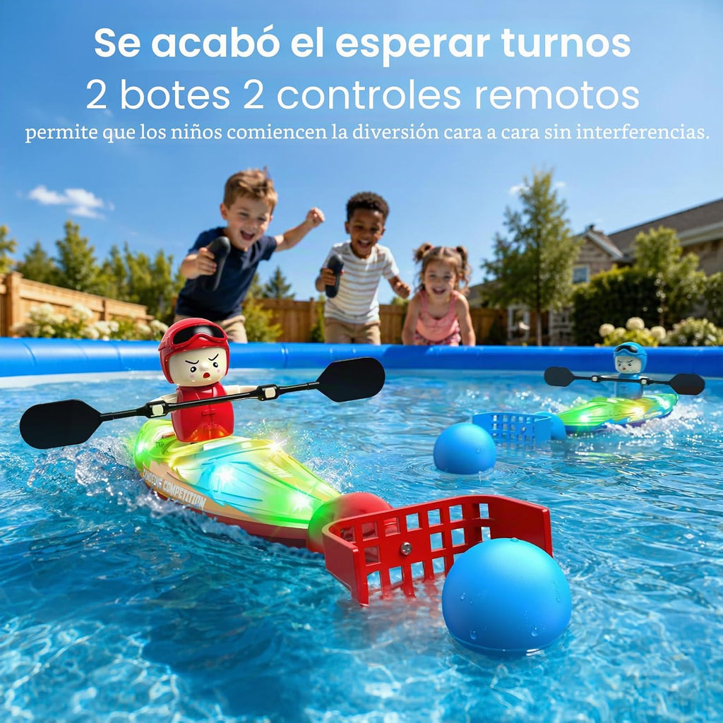 SYMA Paquete de 2 botes RC para niños de 6 a 12 años, diseño de bola de