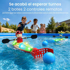 SYMA Paquete de 2 botes RC para niños de 6 a 12 años, diseño de bola de
