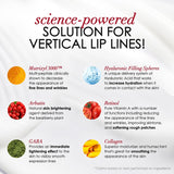 Dermelect Tratamiento antienvejecimiento para labios superiores lis...