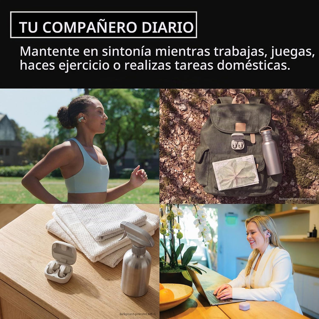 Sony LinkBuds Clip Auriculares verdaderamente inalámbricos de oreja abierta
