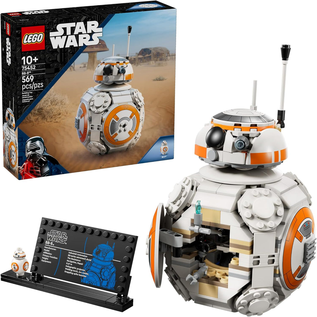 LEGO Star Wars BB-8 Astromech Droid Juguete de construcción para ni...