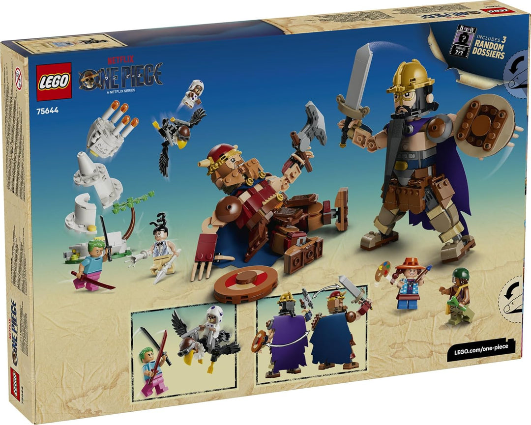 LEGO ONE PIECE Dorry vs. Brogy - Giants of Little Garden - Juguete...