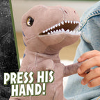 JURASSIC WORLD Rebirth Roaring T. rex - Dinosaurio de peluche interactivo
