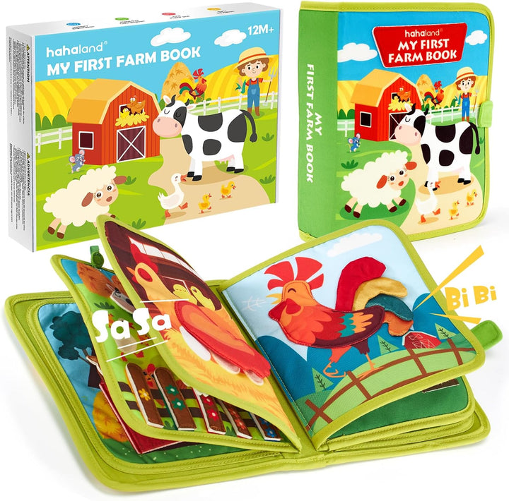 hahaland Libro de actividades para niños pequeños de 1 a 3