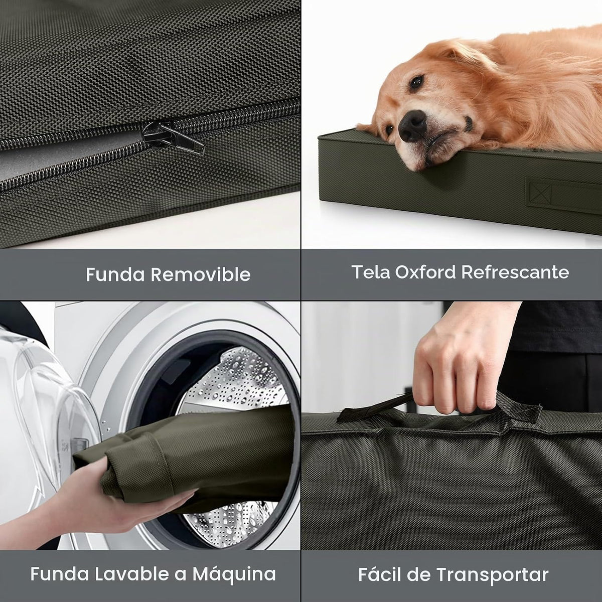Cama ortopédica impermeable para perros al aire libre XL para