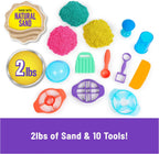 Kinetic Sand Ultimate Sandisfying Set, juguetes sensoriales de arena moldeable, a partir de 7 años