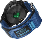 Compatible con la Correa de Reloj Garmin, Correa Deportiva de Nylon Super Resistente con Diseño de Bucle Tejido para Fenix/Forerunner/Approach/MARQ/Quatix/Serie D2, Correa de Reemplazo Resistente para